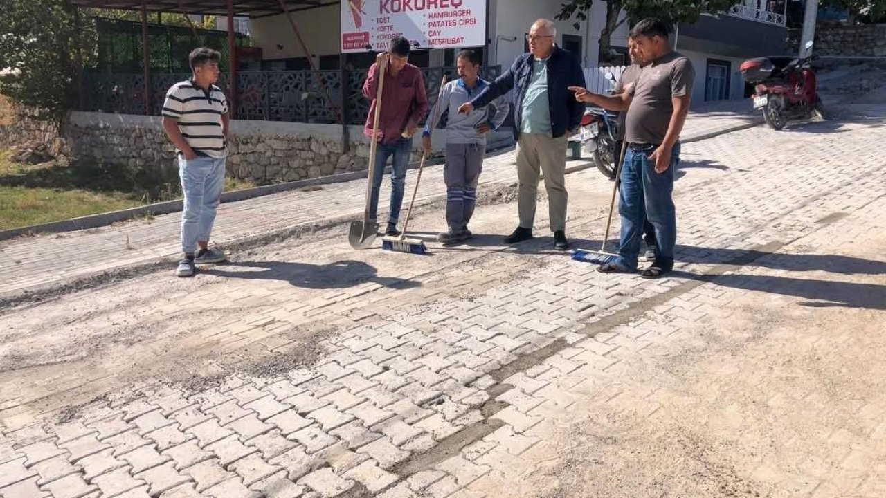 Çameli Belediyesi 45 bin metrekarelik üst yapıyı yeniledi