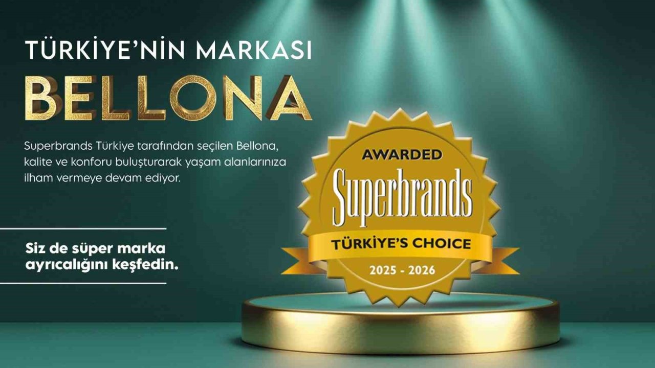Bellona, 2025 Yılında ’Superbrands Türkiye’ Listesi’nde yerini aldı