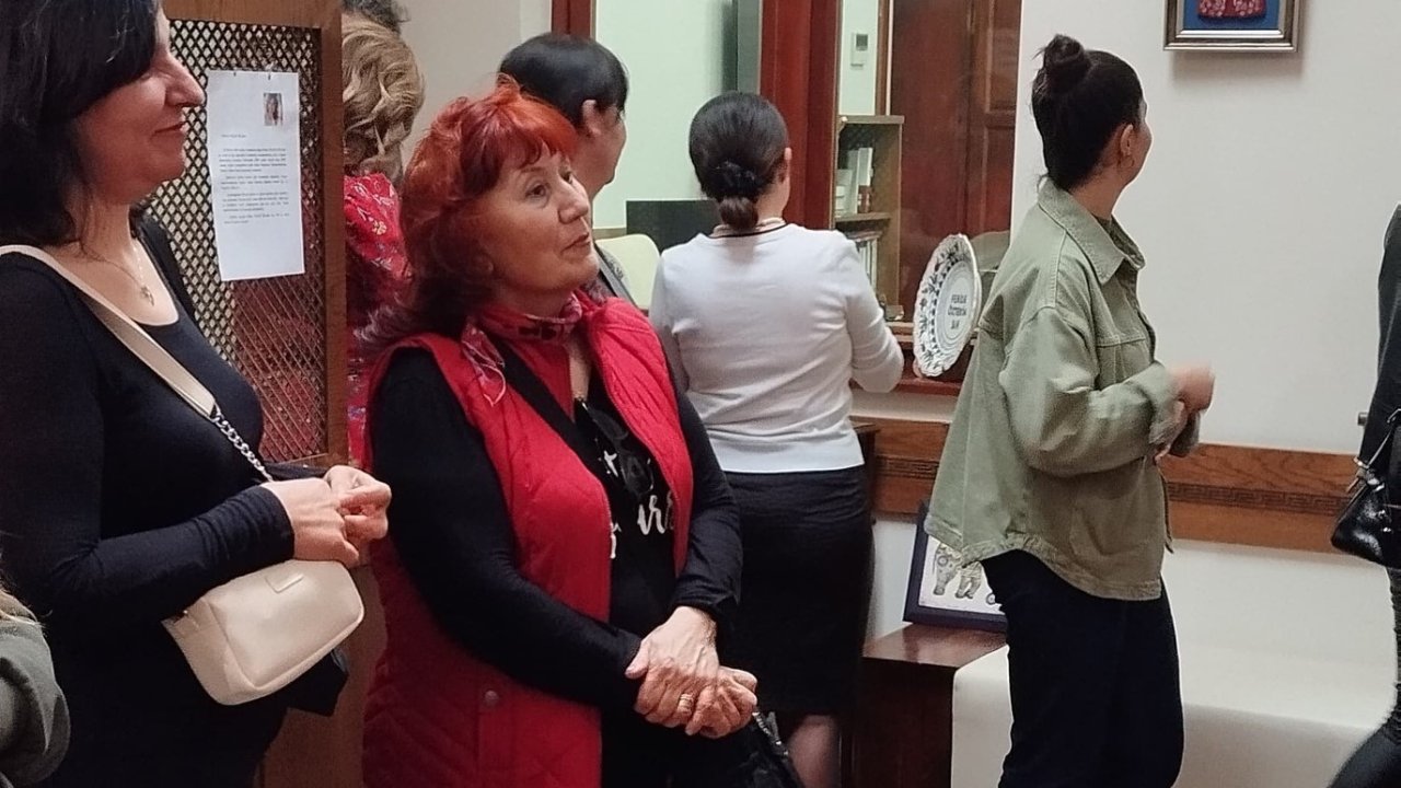 Halk Kütüphanesi Çini Sergisi’ne ev sahipliği yaptı