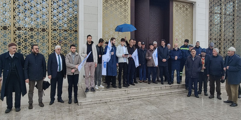 Kars’ta AGD’den “Filistin İçin Meydanlardayız” Basın Açıklaması