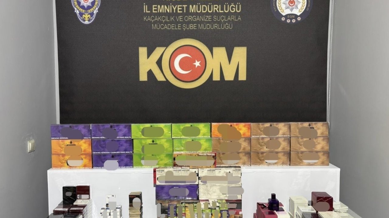 Niğde’de kaçak ürün operasyonu: 2 Gözaltı