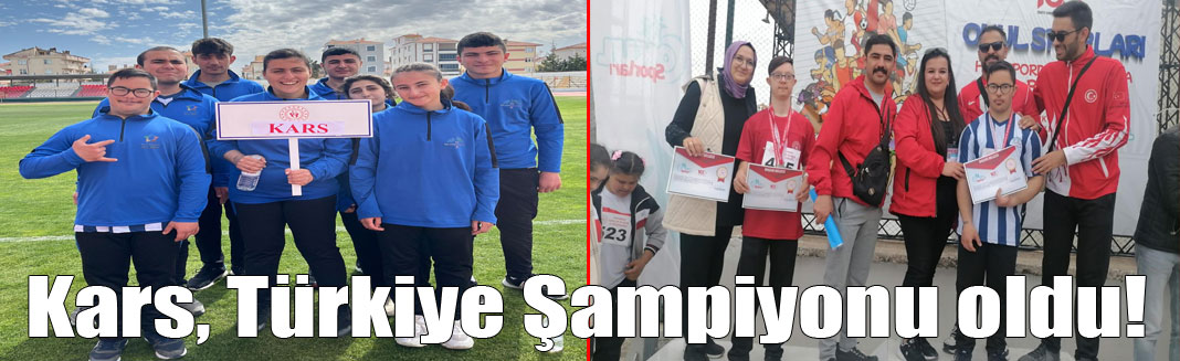 Karslı Özel Sporculardan Türkiye Şampiyonası’nda Büyük Başarı!