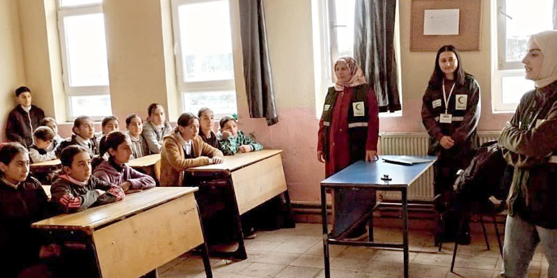 Kars Yeşilay’dan Köy Okullarına Teknoloji Eğitimi Desteği