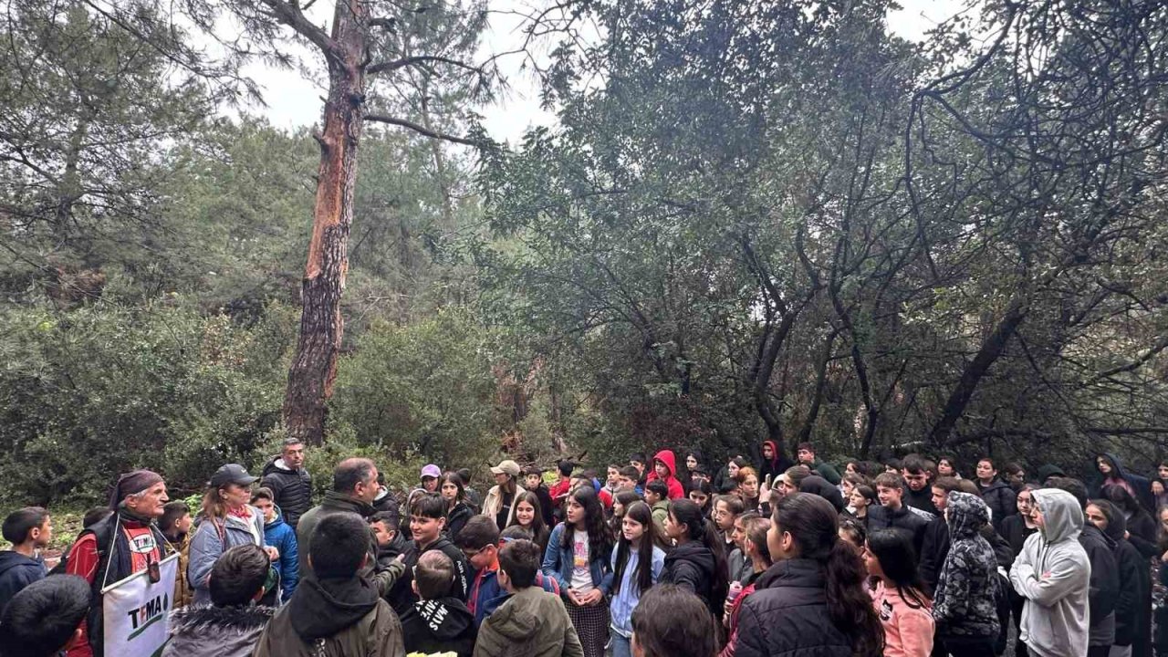 Milli Park Doğa Eğitim Merkezi, ortaokul öğrencilerini ağırladı