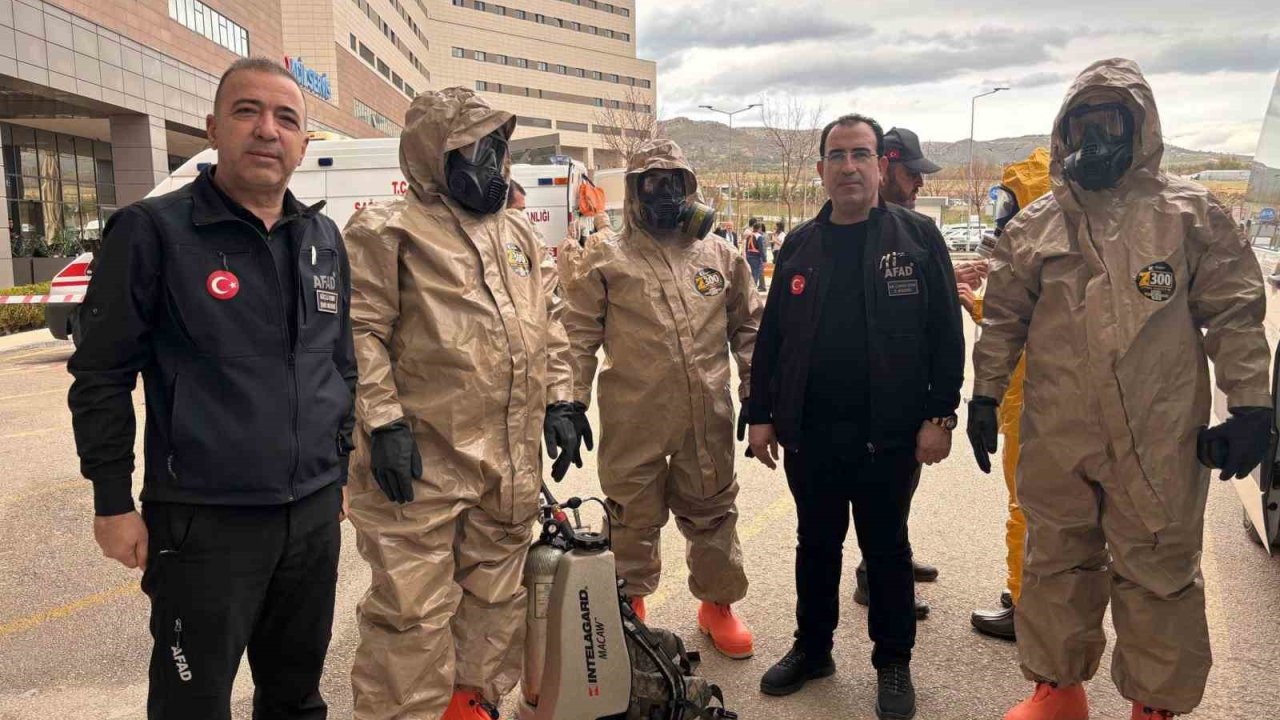 Elazığ’da KBRN tatbikatı yapıldı