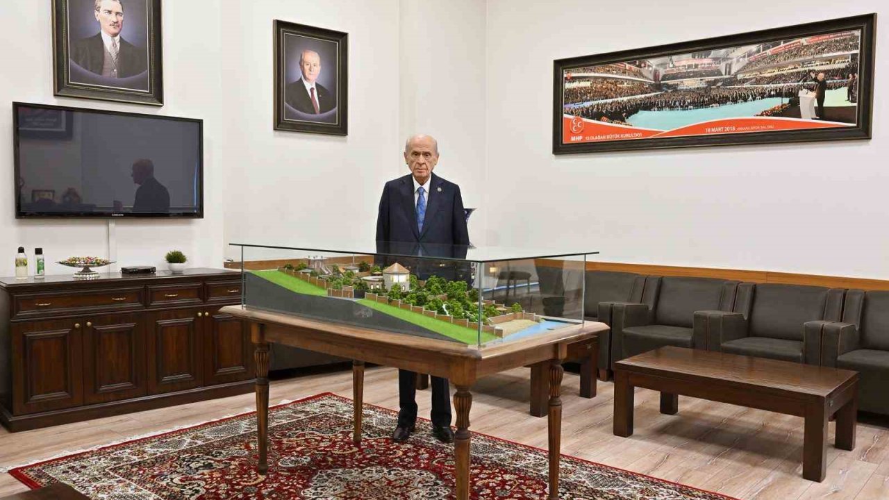 MHP lideri Bahçeli’nin talimatıyla inşasına başlanan Devlet Bey Konağı tamamlandı