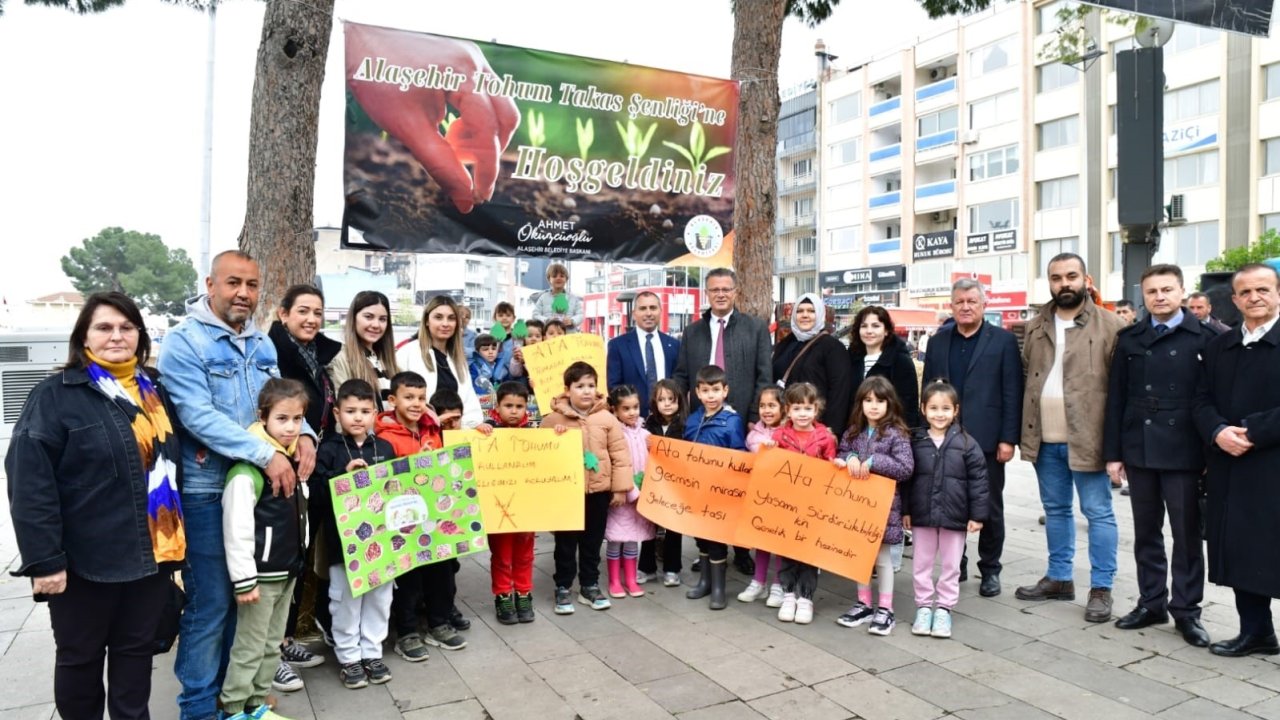 Alaşehir’de yerel tohum şenliği yapıldı