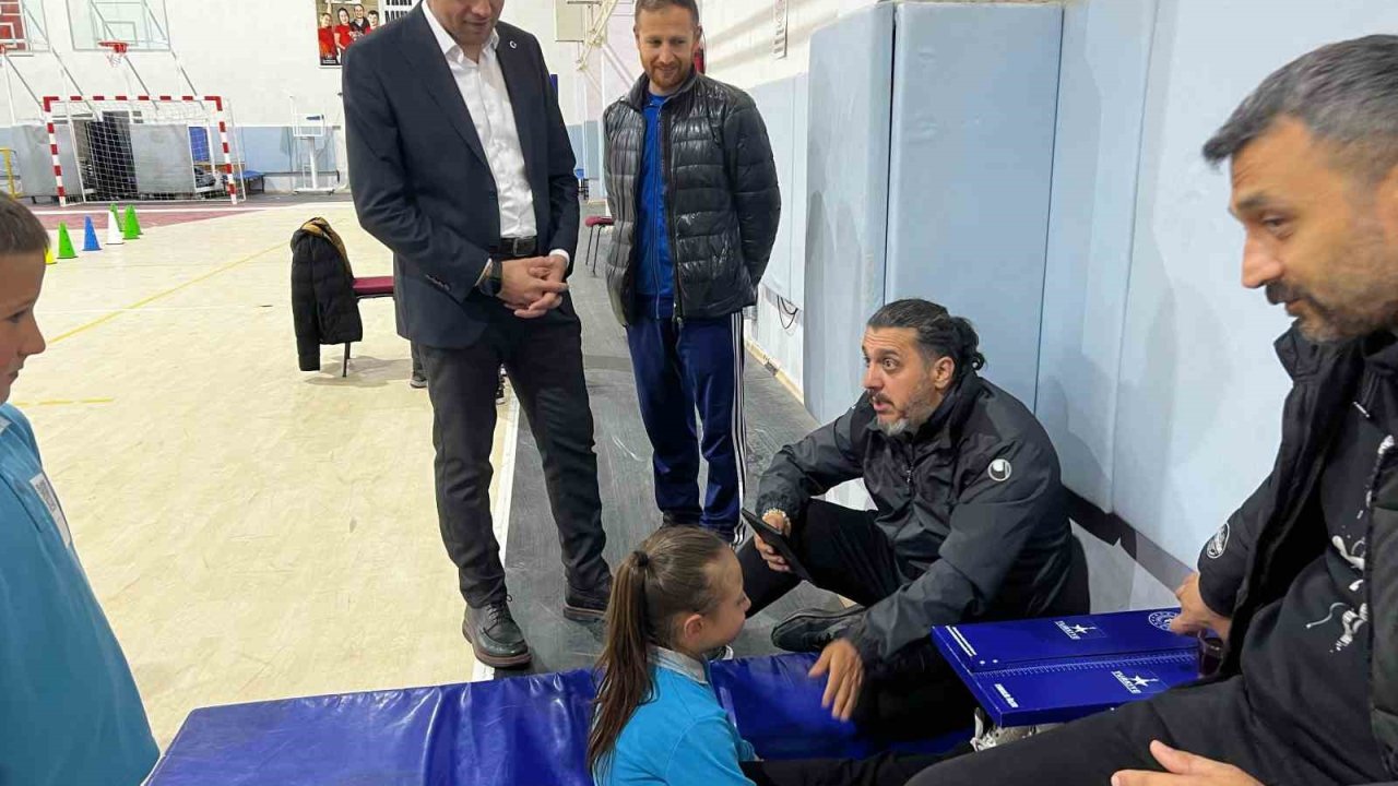 Altunhisar’da sportif yetenek taraması yapıldı