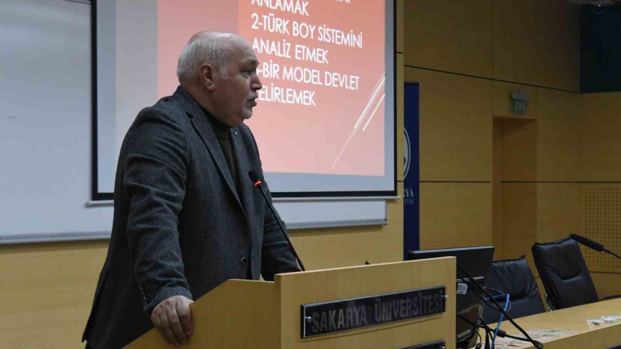 Sakarya Üniversitesinde "Türklerin Derin Kökleri" konuşuldu