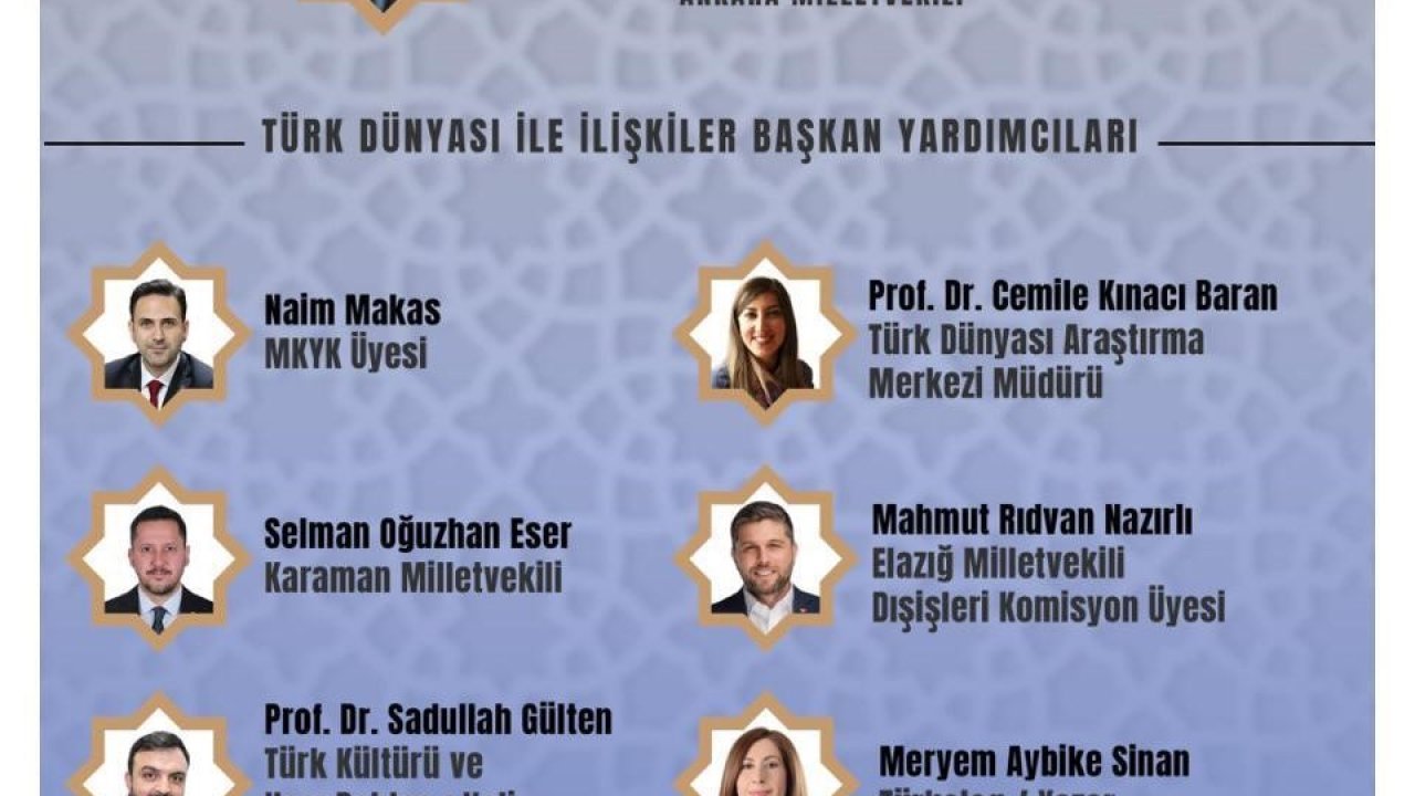 AK Parti’den Türk Dünyası’na güçlü kadro: Kürşad Zorlu başkanlığında yeni yapılanma