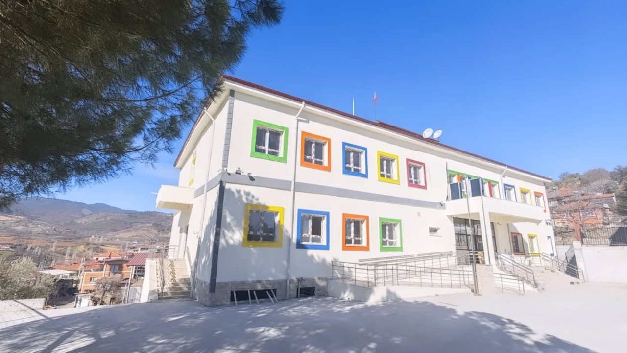 Sarıgöl’de bir okul daha tamamlandı