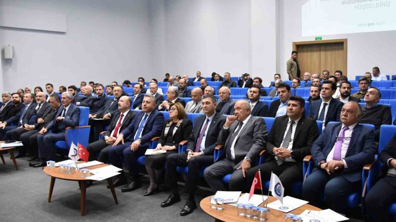 GSO-MEM’de Polateli Şahinbey Organize Sanayi Bölgesi bilgilendirme toplantısı düzenlendi