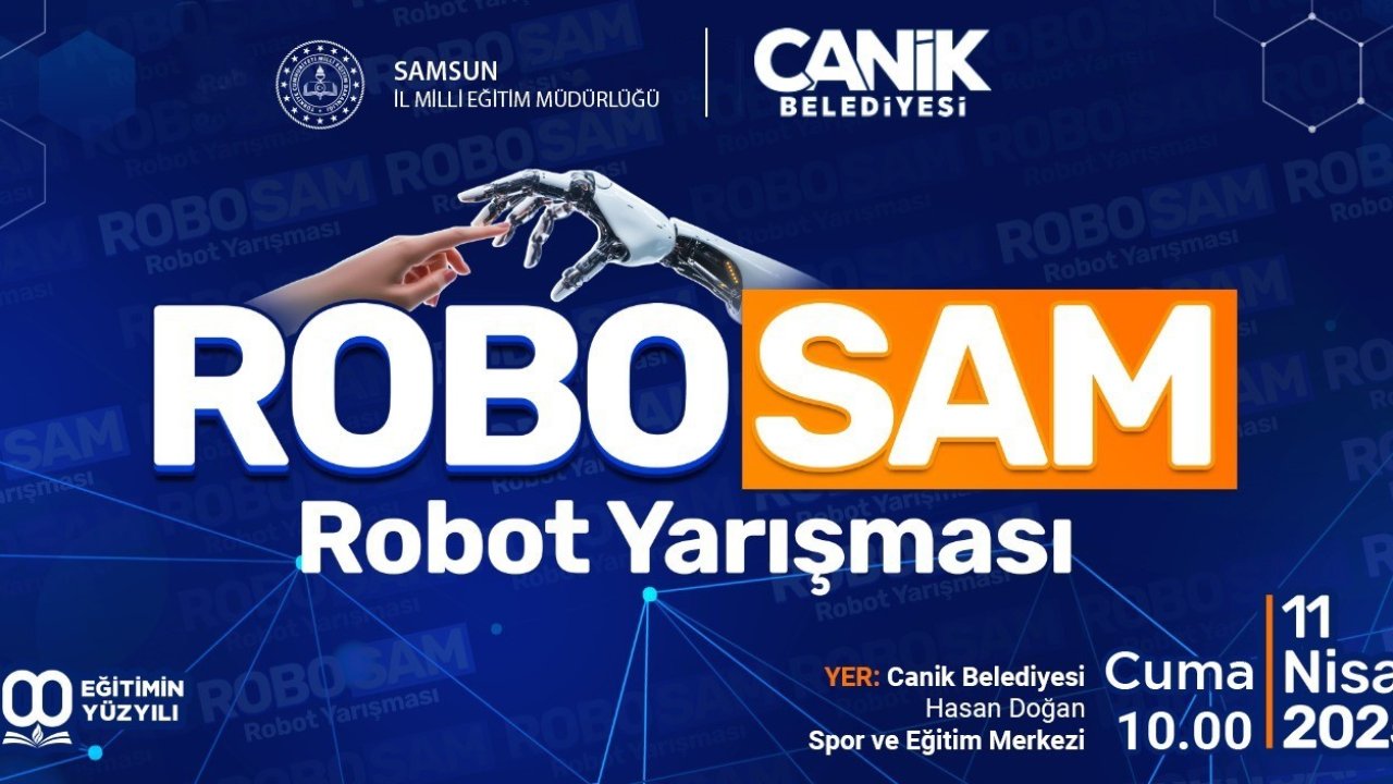Genç kaşifler ROBOSAM’da yarışacak
