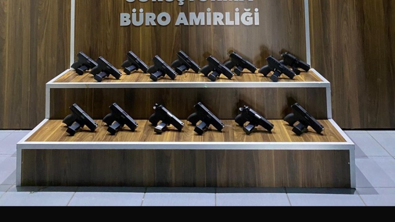 Polisten silah tacirine şok baskın