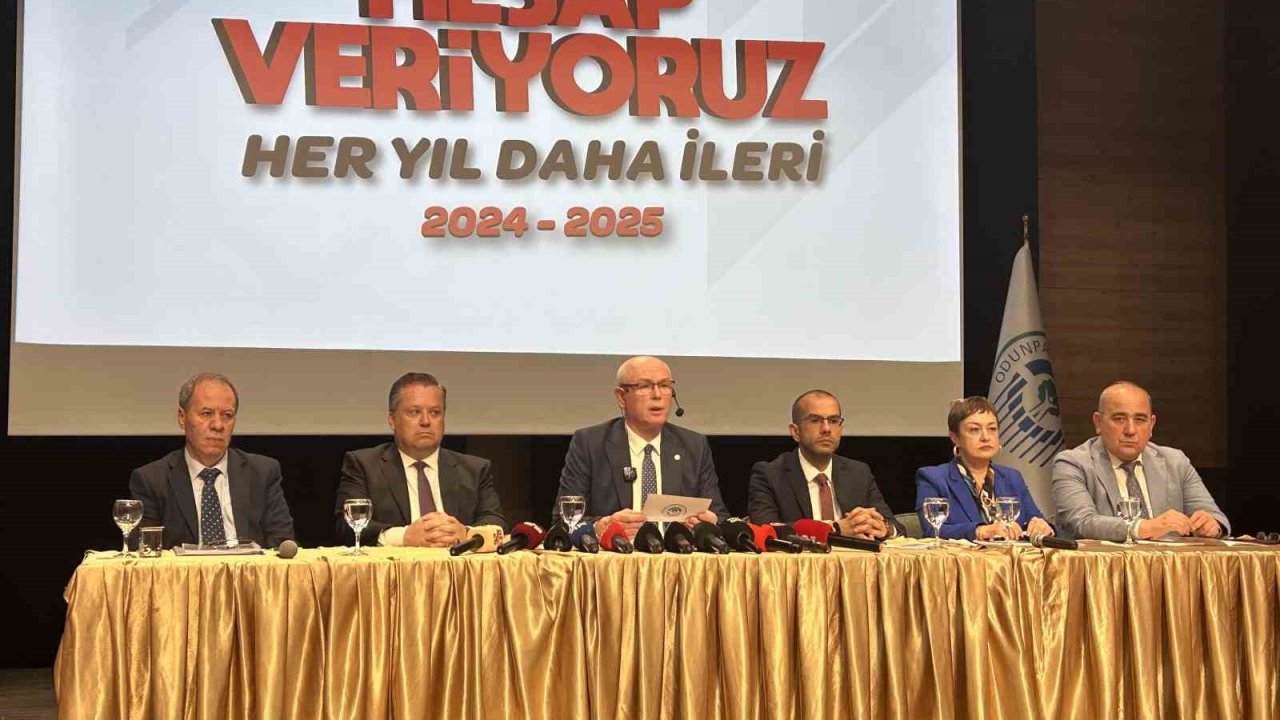 Odunpazarı Belediyesi yıllık "Hesap veriyoruz" toplantısı gerçekleştirildi