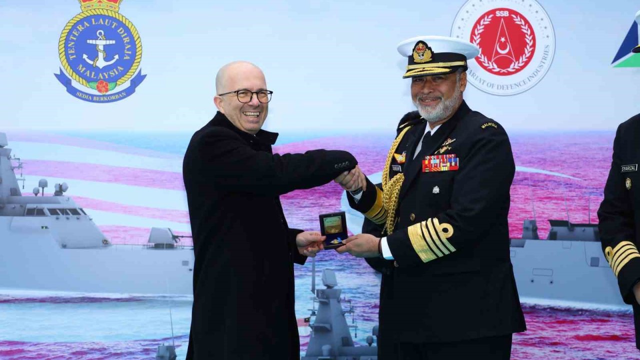 Malezya Korvet Projesi’nde blok kızağa koyma töreni gerçekleştirildi