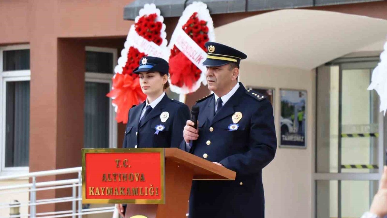 Altınova’da Polis Haftası coşkuyla kutlandı