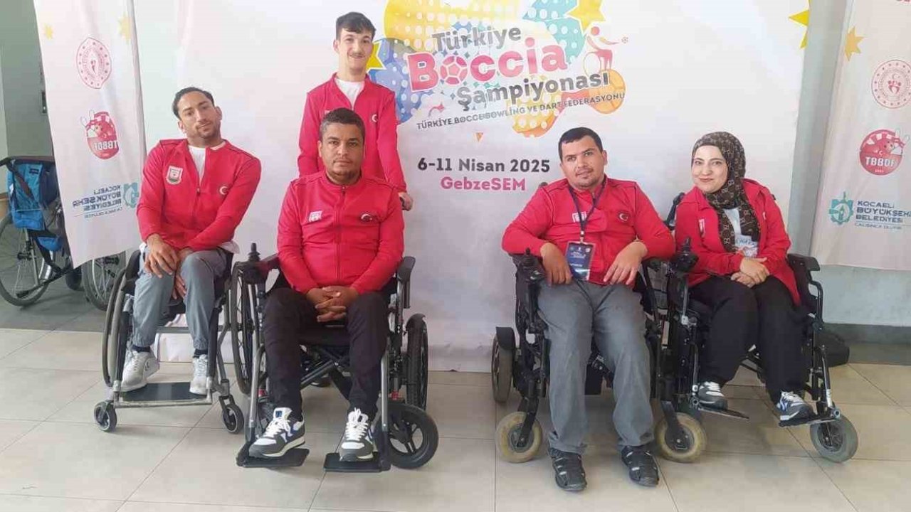 Boccia Türkiye Şampiyonası’nda Şanlıurfa rüzgarı esti
