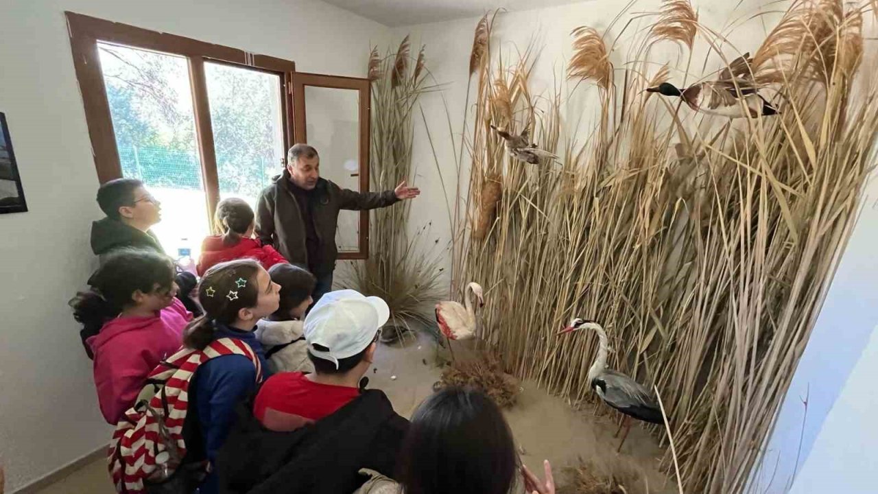 Öğrenciler yaban hayatını yakından tanıdı
