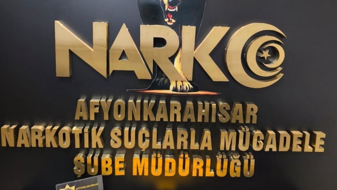 Afyonkarahisar’da uyuşturucu operasyonu