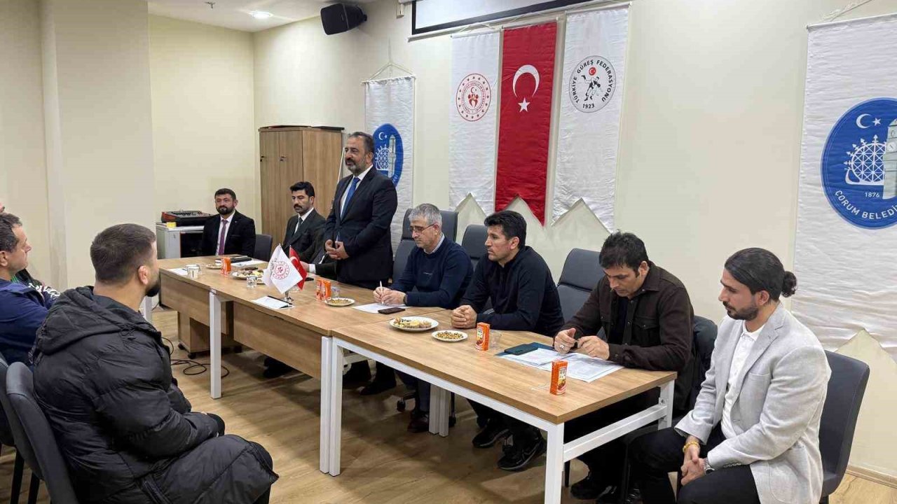 Çorum, Türkiye Güreş Şampiyonası’na ev sahipliği yapıyor