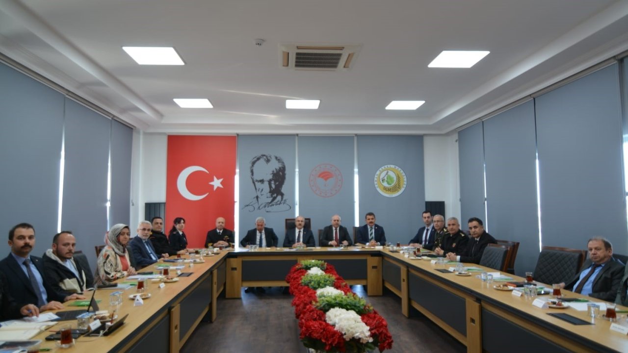 Çanakkale’de yangınlarla mücadele için koordinasyon toplantısı düzenlendi