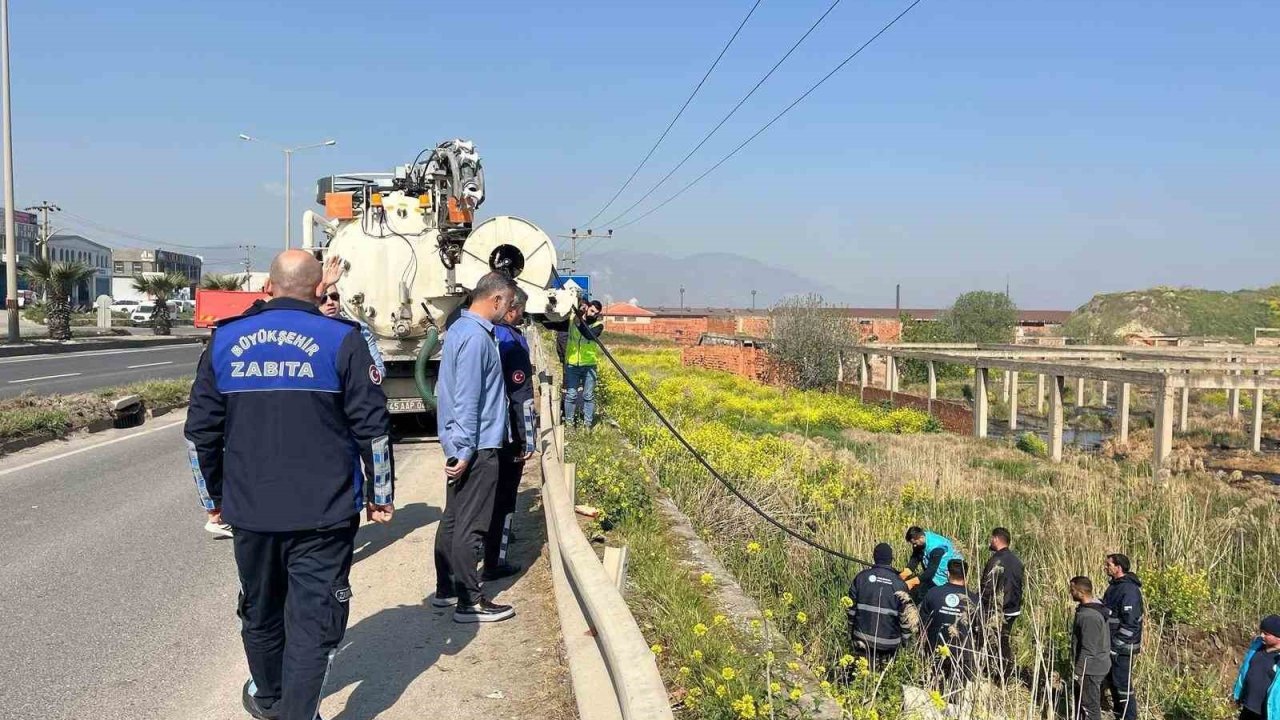 Turgutlu’da yola dökülen atık için yasal süreç başlatıldı