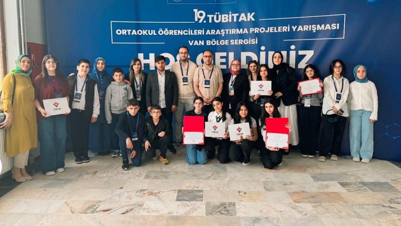 Ağrı’dan 4 proje, TÜBİTAK Bölge Finali’nde ödül aldı