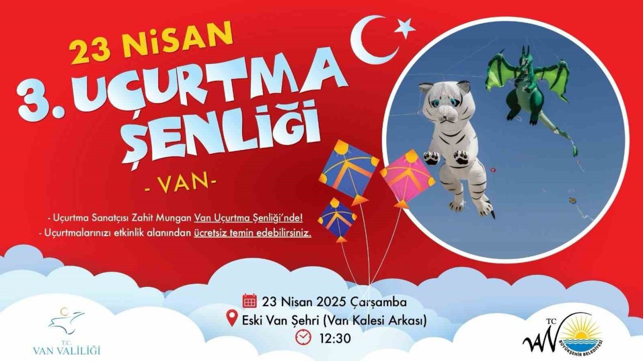 Van Büyükşehir Belediyesinden çocuklara 23 Nisan hediyesi