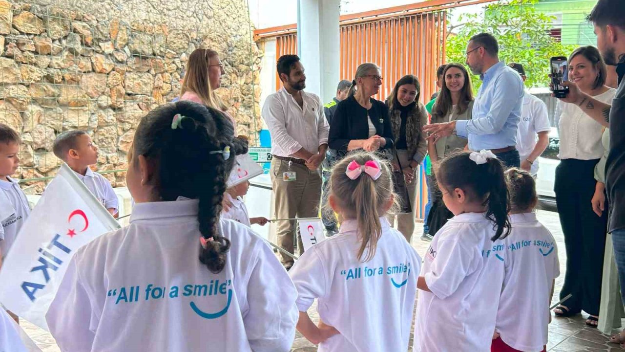 Kolombiya’da 10 farklı okulda, okul öncesi eğitim sınıfları kuruldu