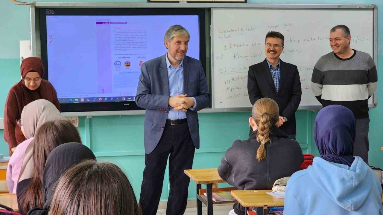 LGS ve YKS öncesi moral ziyareti