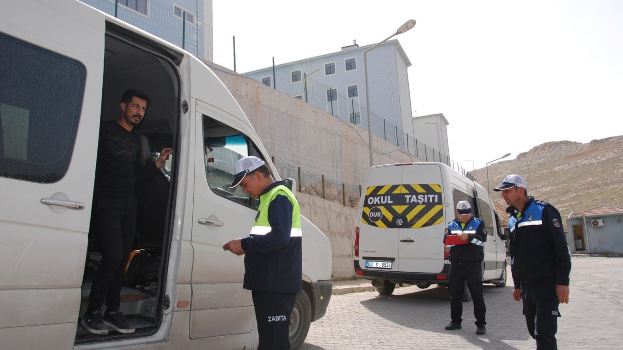Şanlıurfa’da okul servisleri denetlendi
