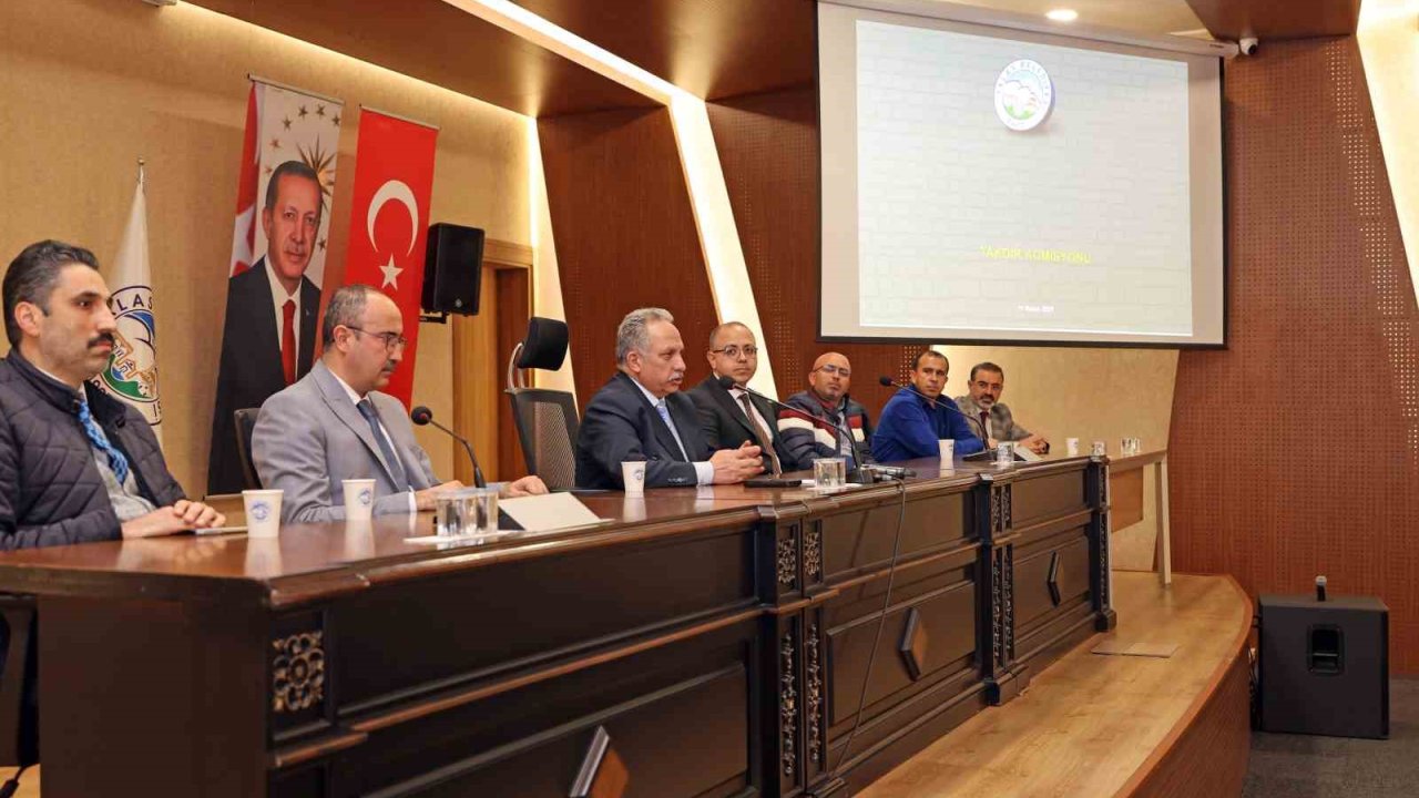 Talas Belediyesi’nde 2026 yılı arsa değerleri belirlendi