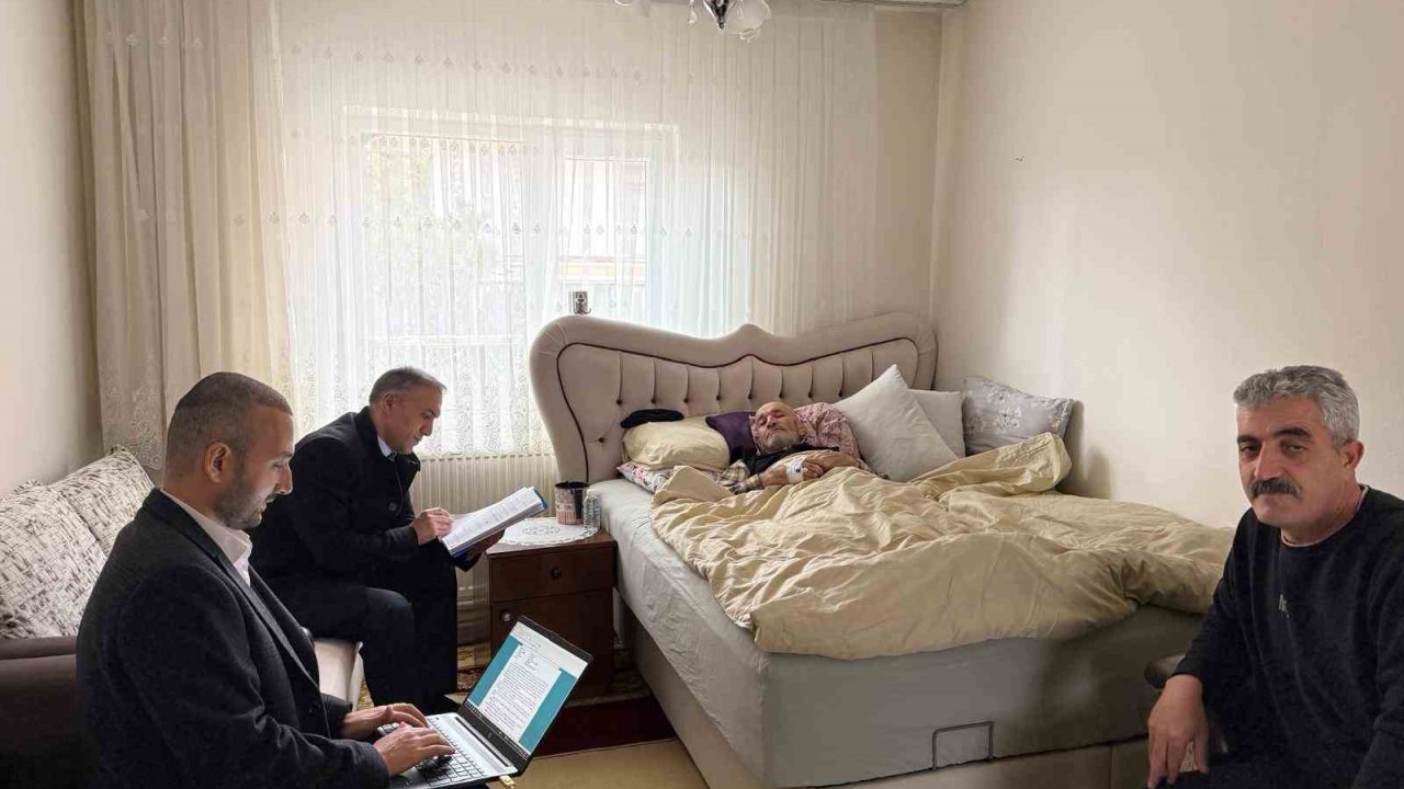 Duruşma salonu eve taşındı