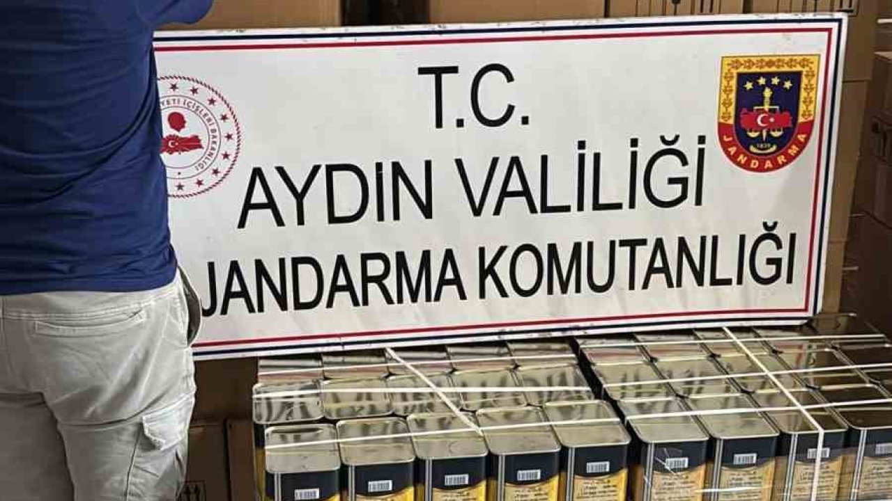 Jandarma’dan sahte yağ baskını