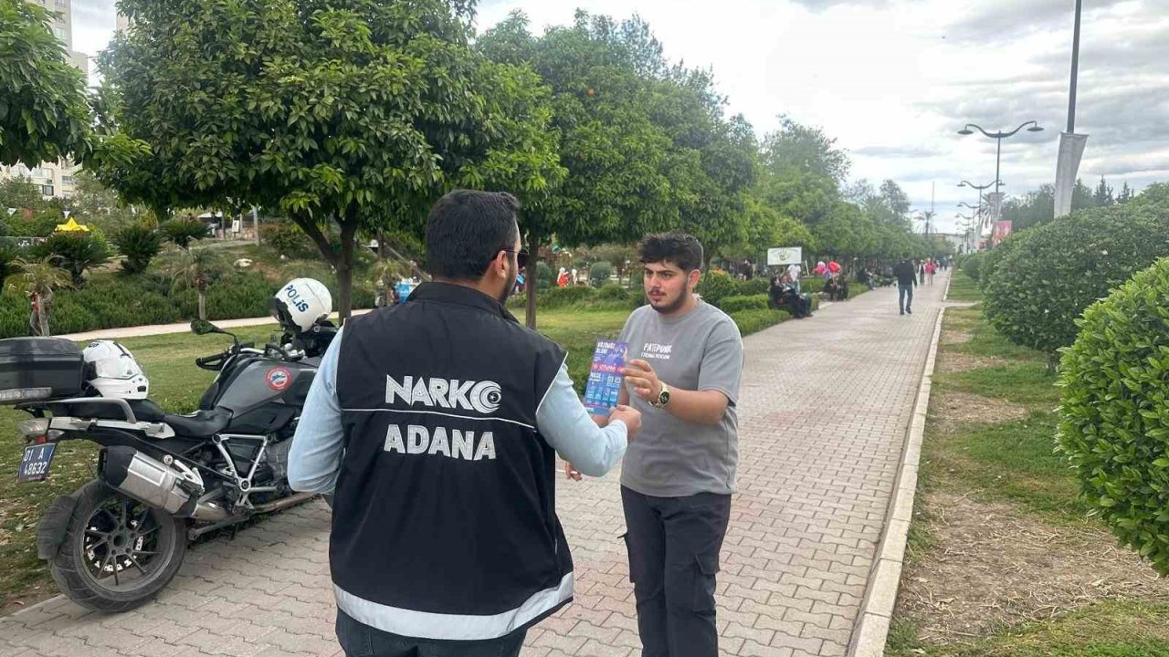 Adana’da 38 bin kişi uyuşturucu hakkında bilgilendirildi