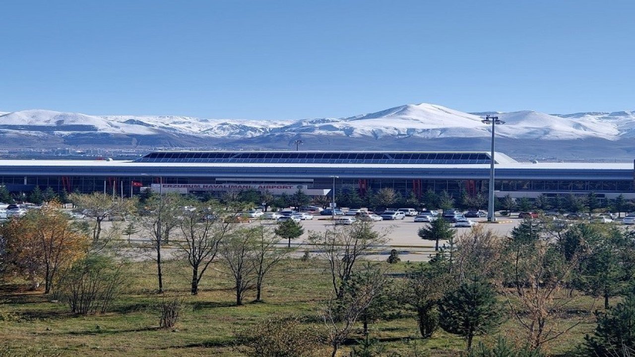 Erzurum Havalimanı’nda Mart ayında 89 bin 729 yolcuya hizmet verildi