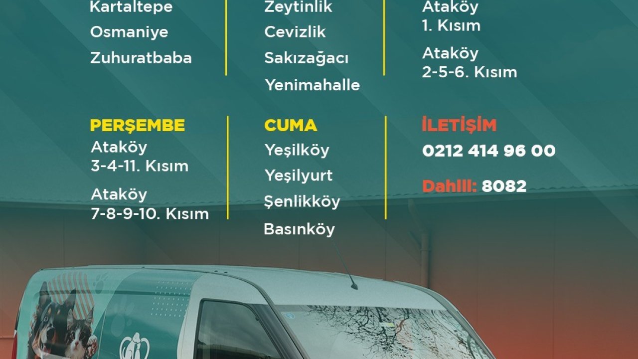 "VETBAK" patili dostların yanında olmaya devam ediyor