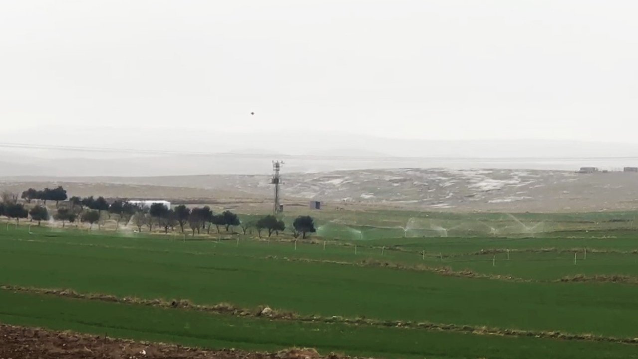 Kaçak elektrikle sulama yağmur yağarken de devam etti