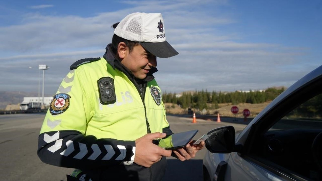 Kırıkkale’de 65 araç trafikten men edildi