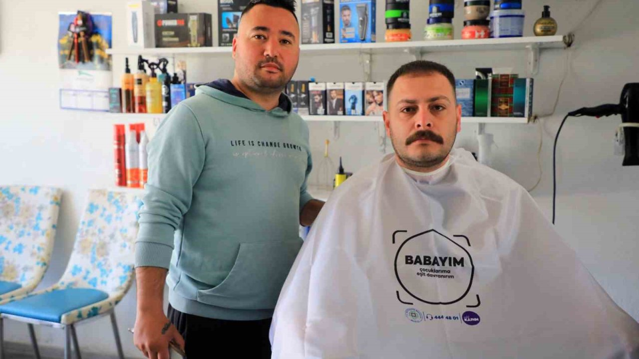 Muğla’da babalar çocukları için aynaya bakıyor
