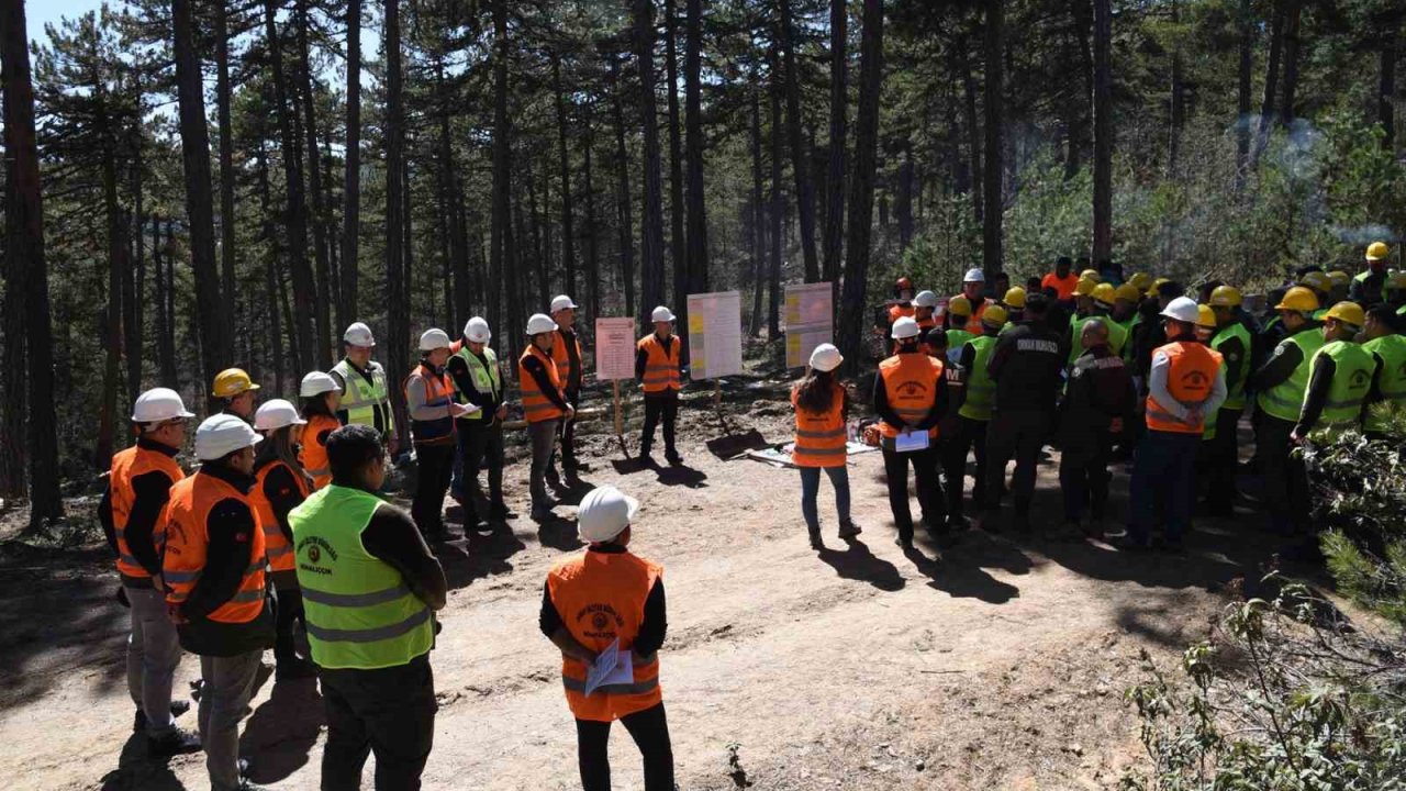 Eskişehir’de Orman Üretim Tatbikatları sona erdi