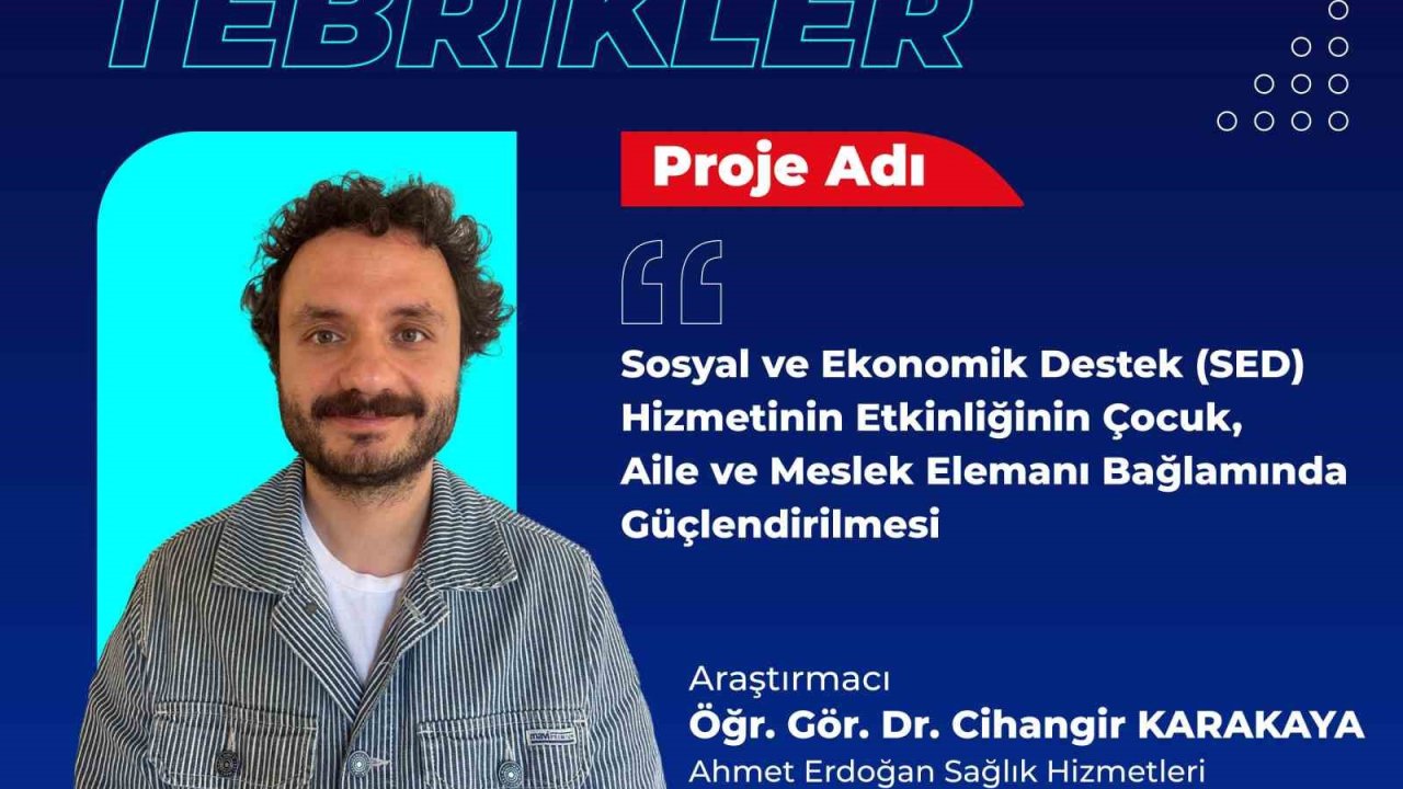 Öğr. Gör. Karakaya’nın Projesine TÜBİTAK’tan Destek