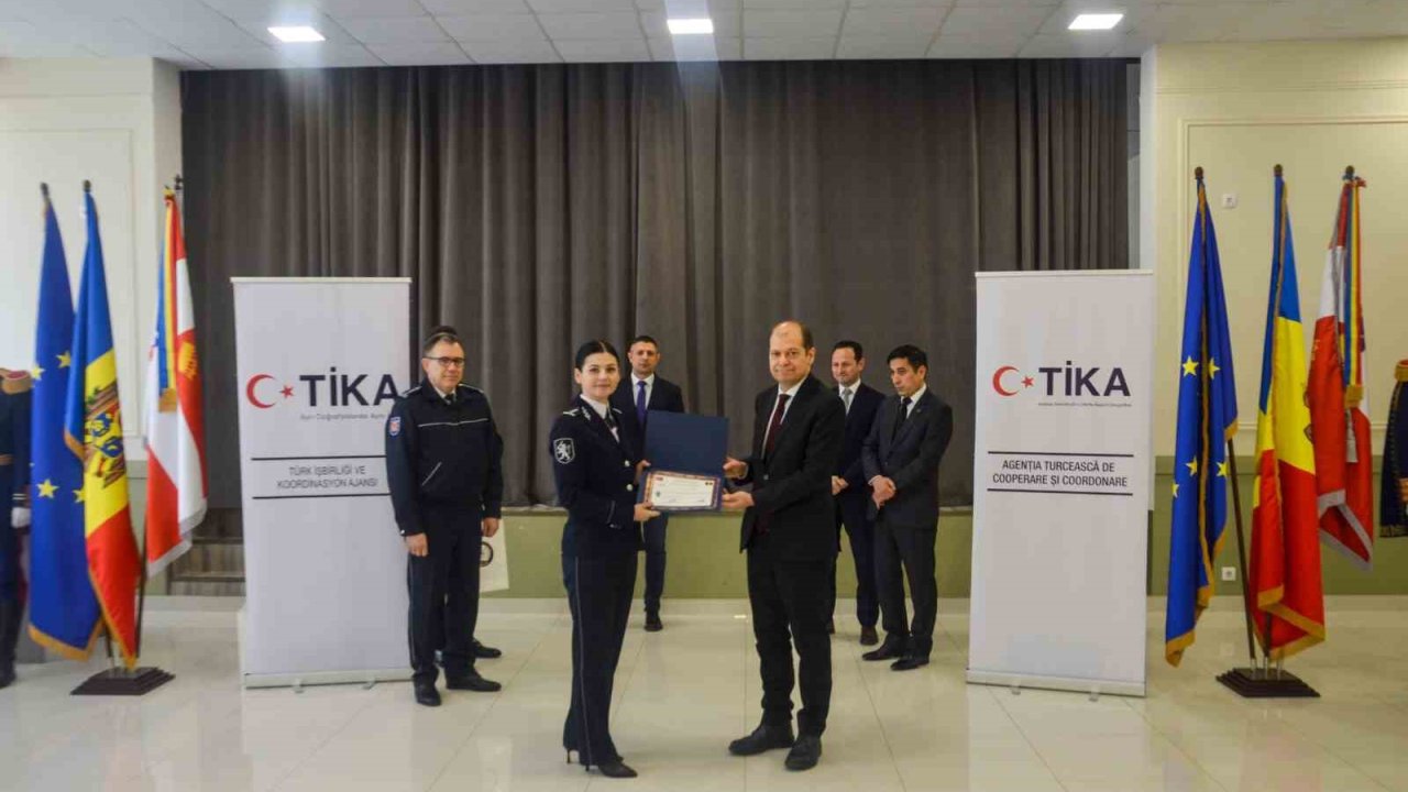 TİKA ve Emniyet Genel Müdürlüğü’nden Moldova’da insan kaynakları eğitimi
