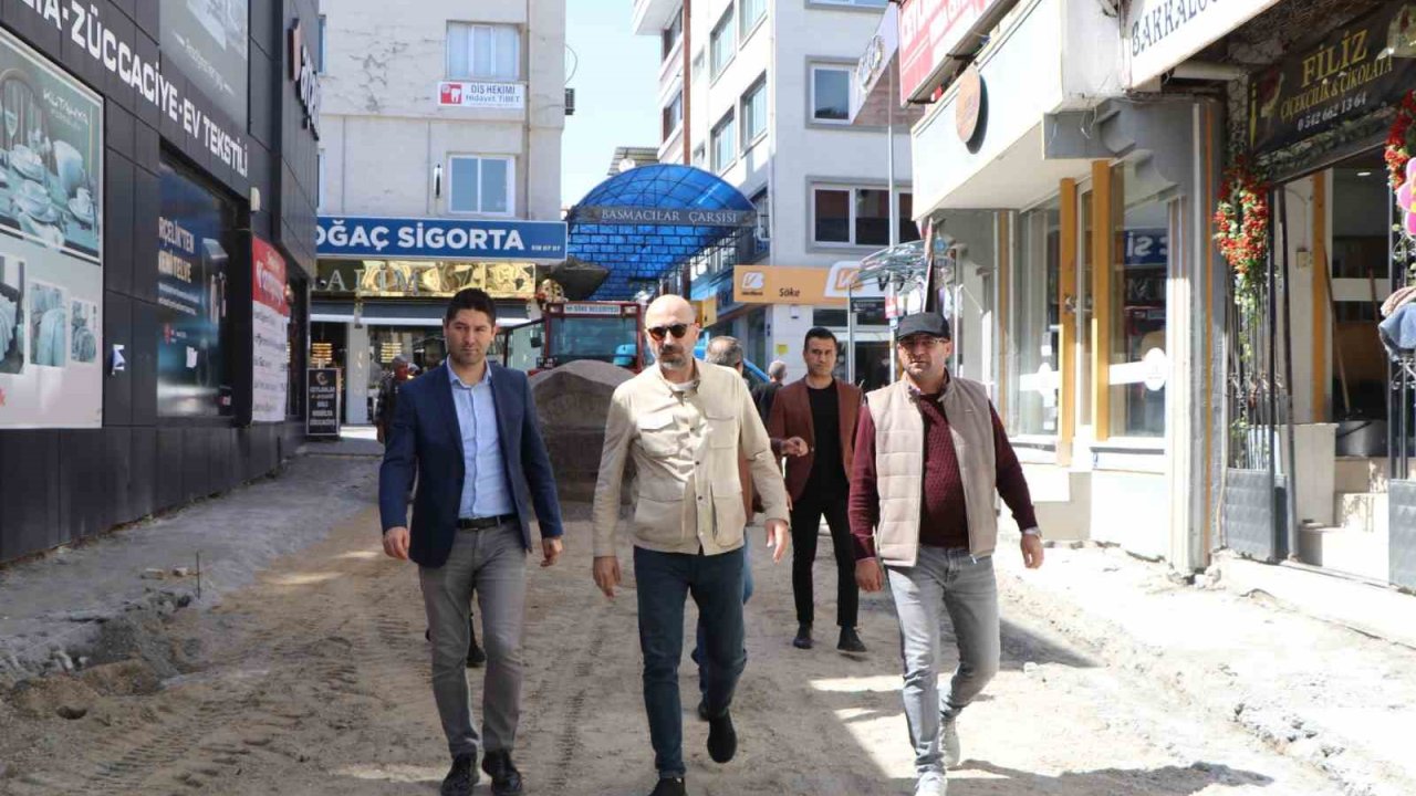 Başkan Arıkan, yol yapım çalışmalarını yerinde inceledi