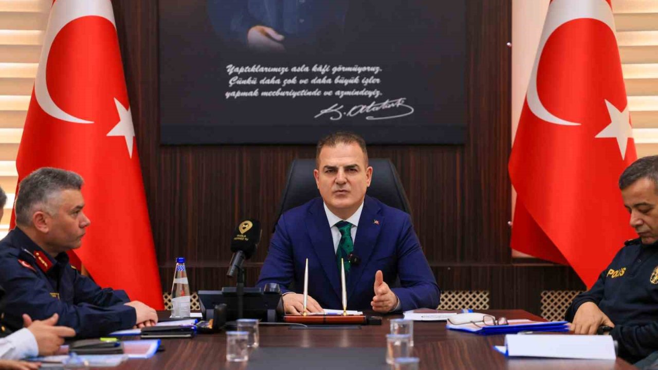 Muğla’da güvenlik ve huzur toplantısı yapıldı