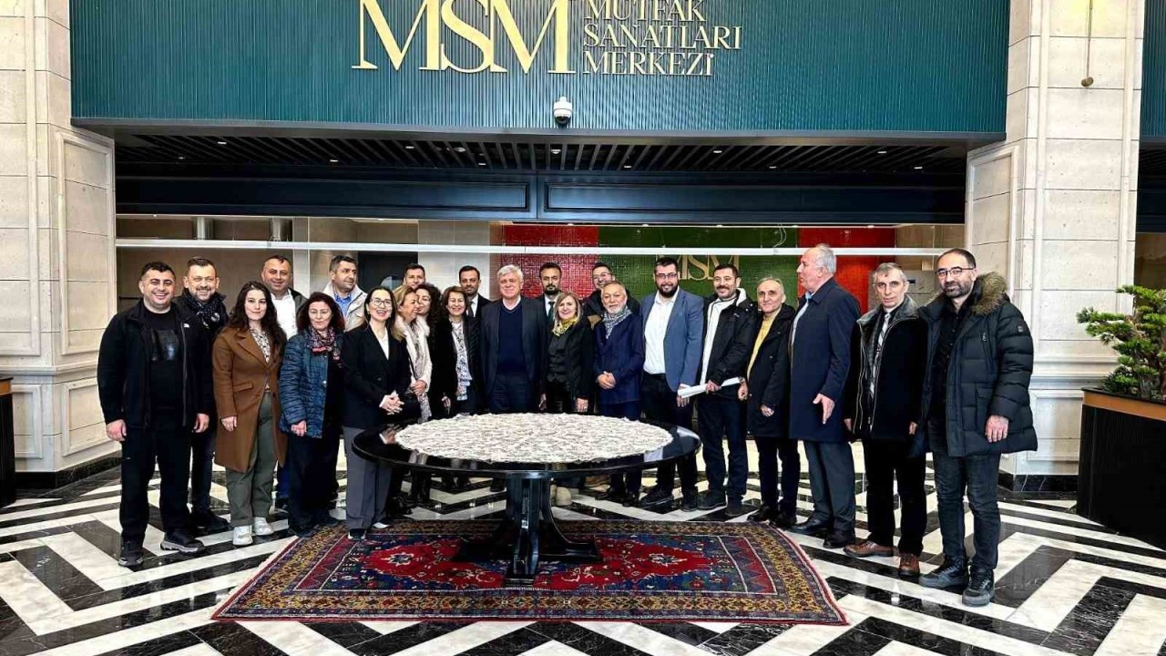 Kayseri Kent Konseyi’nden Mutfak Sanatları Merkezi’ne ziyaret