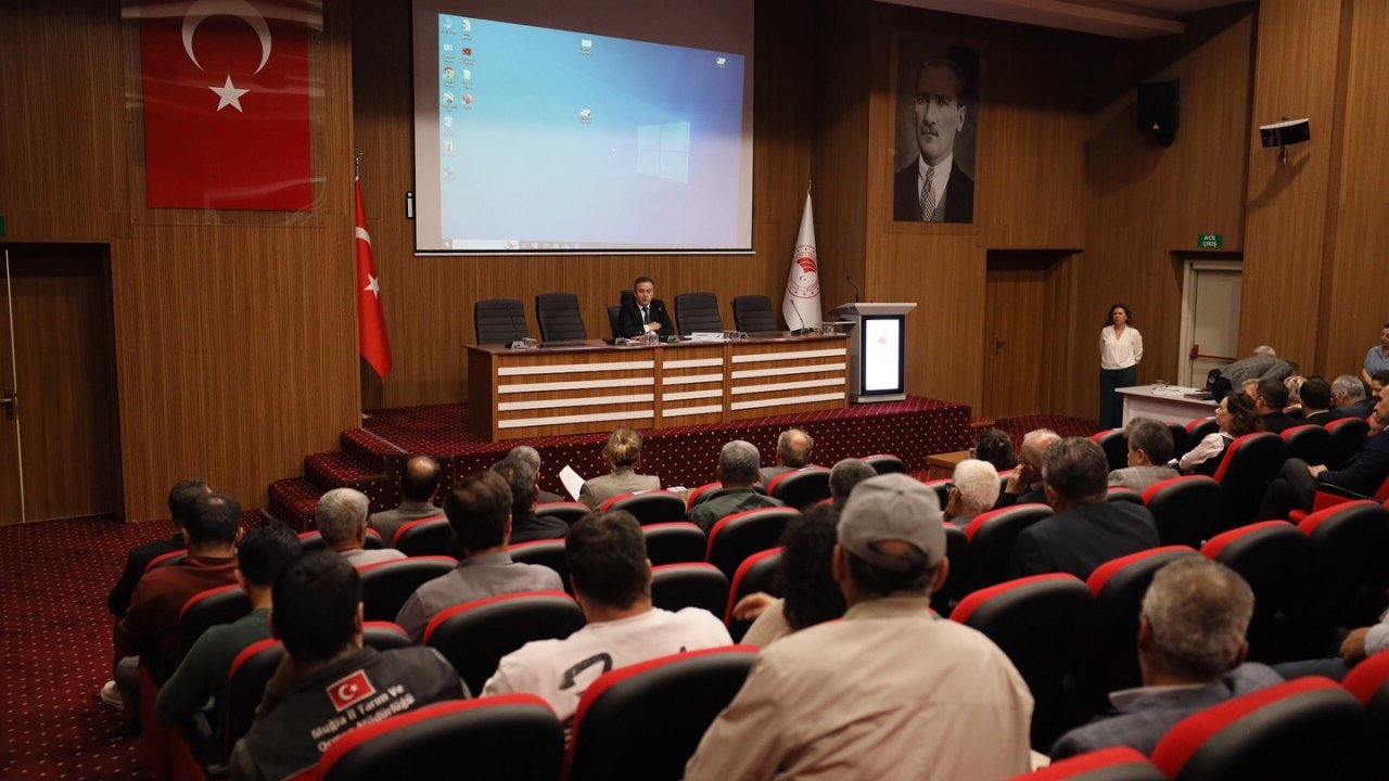 Muğla tarımsal kuraklık il kriz merkezi toplantısı gerçekleştirildi