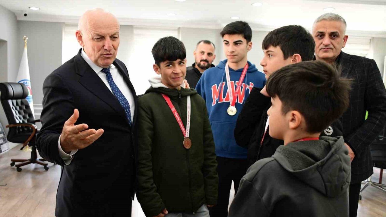 Başkan Kul: "Çabamız şampiyonlar yetiştirmek için"