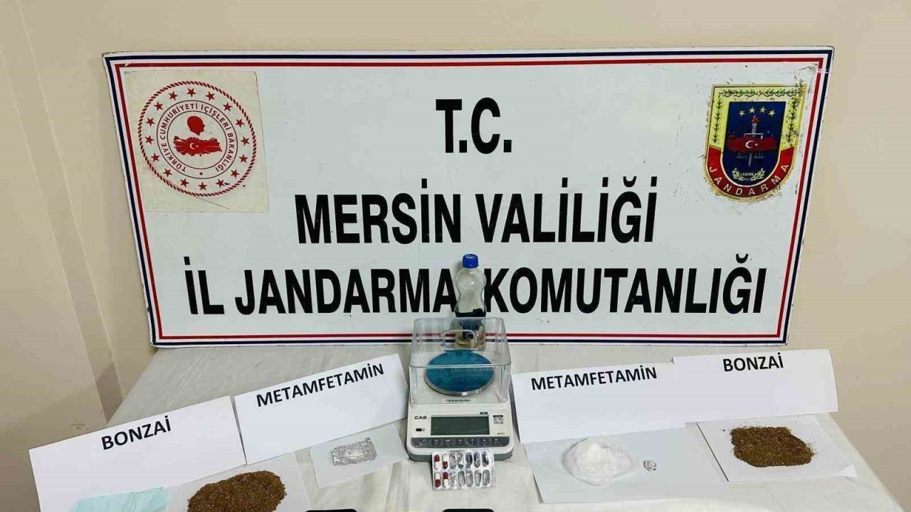 Mersin’de uyuşturucu operasyonu